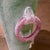 Classic Mid-Century Italian Murano Glass Scavo Vase Decorative For Sale - Image 4 of 12