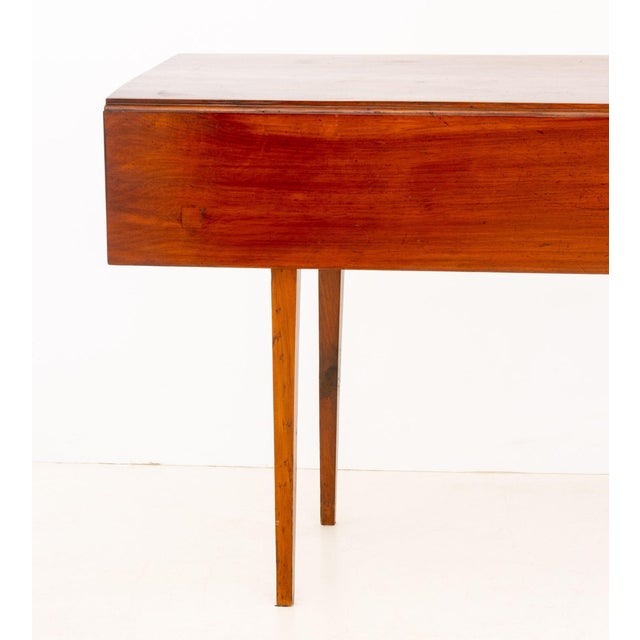 American American Large Cherrywood Wake Table For Sale - Image 3 of 12