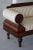 Antique Danish Empire Sofa with Detailed Woodwork and Striped Fabric, 19th Century For Sale - Image 5 of 17
