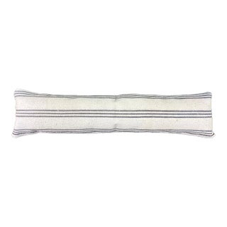 Turkish Hemp Pillow Cushion Natural Beige Gray Cushion Cover 12x46 For Sale