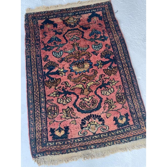 Textile 1930s Plush Lilihan Hamadan Sarouk Rug 2.8 x 4 For Sale - Image 7 of 8