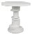 Hugo Side Table, Solid White For Sale