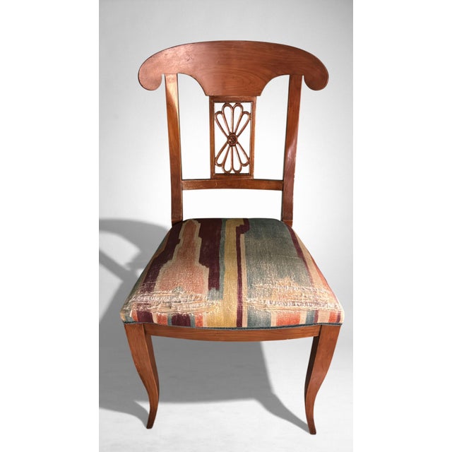 Early 20th Century Biedermeier Style Set of Six Austrian Chairs For Sale - Image 14 of 18