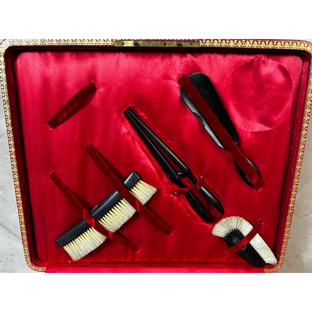 Antique French Toiletry Set, 1890s For Sale - Image 14 of 18