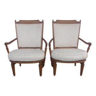 Late 20th Century Pair of Pavane Tomlinson Arm Chairs For Sale
