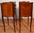 1910 Antique French Louis XV Satinwood Inlaid Pair of Nightstands Bedside Tables For Sale - Image 10 of 16