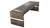 Not Yet Made - Made To Order "Galeone" Bench With Stainless Steel, Walnut and Bronze Details For Sale - Image 5 of 9