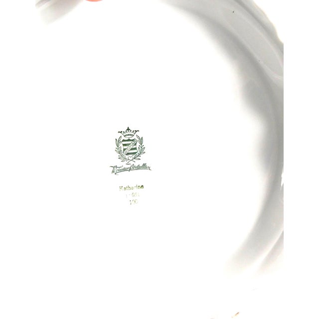 White 1940s Weimar Large White and Gold Soup Tureen With Lid For Sale - Image 8 of 9
