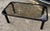 Vintage Black Tubular Coffee Table with Smoked Glass Top by Yves Boutboul, 1980 For Sale - Image 14 of 18