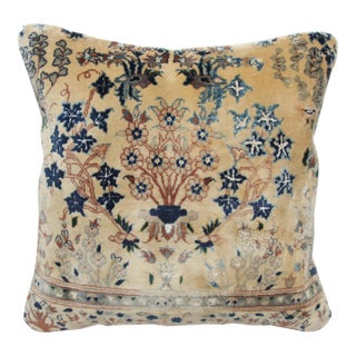 Handwoven Soft Wool ,Cotton and Silk Sofa Rug Pillow Cover For Sale