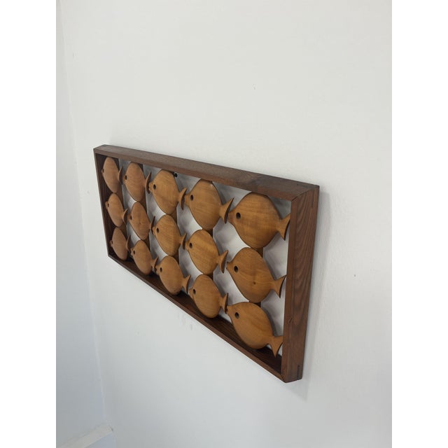 Mid-Century German School of Fish Wall Decoration, 1950s For Sale - Image 6 of 7