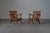 Dutch Teak and Webbing Chairs, 1950s, Set of 2 For Sale - Image 3 of 17