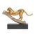 Spruce up your bookshelves or tabletops with our high quality, hand crafted leopard statue. This exotic cast iron accent...