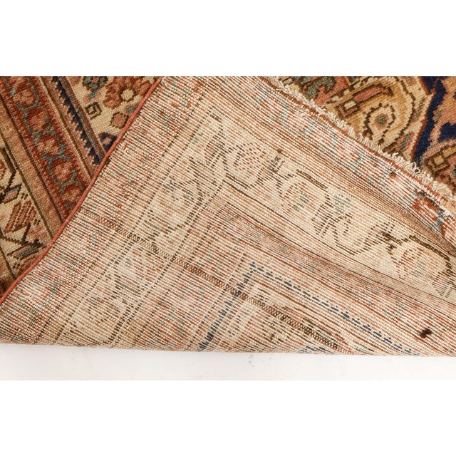 Persian Authentic Persian Malyer Handwoven Wool Rug For Sale - Image 3 of 8