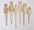 Mid 19th Century 19th Century Carved Bone Game Pieces Collection With Wood Stand For Sale - Image 5 of 17