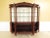 Wood 1980s Vintage French Style Beveled Glass China Cabinet For Sale - Image 7 of 13