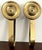 Metal French Art Deco Brass Curtain Holdbacks, 1940s, Set of 2 For Sale - Image 7 of 9
