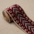 Contemporary SAMPLE - Schumacher Marion Velvet Tape In Aubergine For Sale - Image 3 of 3