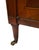 Vintage American Mahogany Double Door Two Tier Sofa End Table Cabinet For Sale - Image 13 of 14