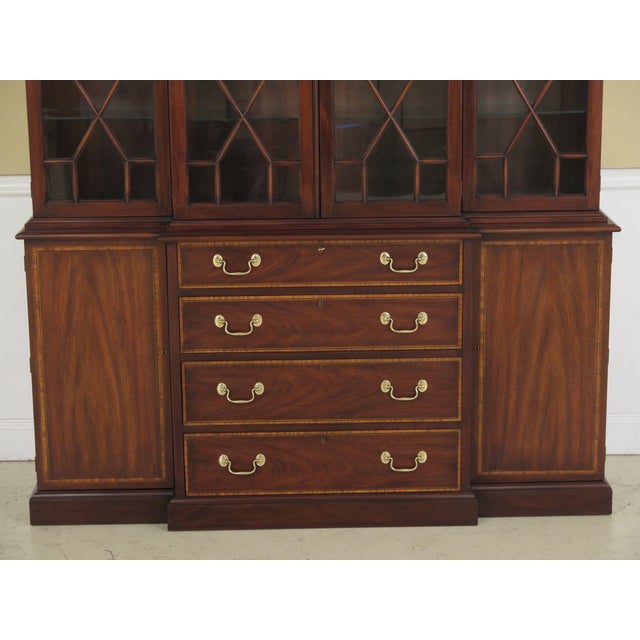 Henkel Harris Model 2365 Mahogany London Breakfront Chairish