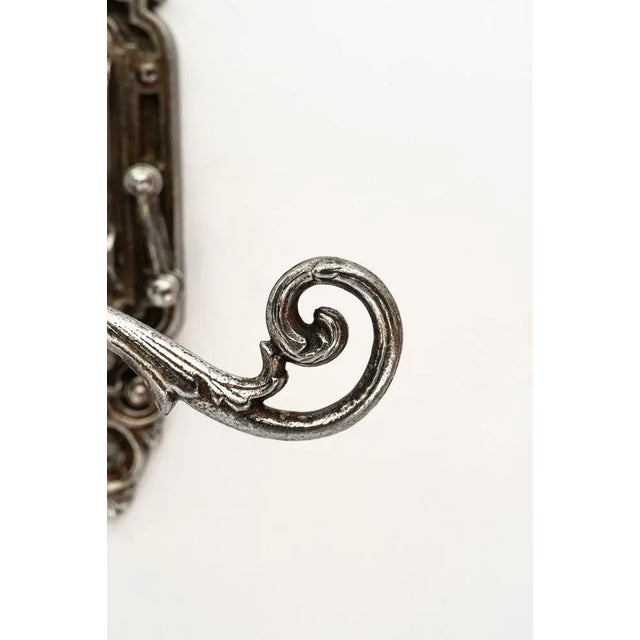 Silver Art Deco Outdoor Hook for Shopping Bags, Vienna, 1920s For Sale - Image 8 of 13