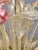 Venetian Five-Arm Murano Glass Chandelier For Sale - Image 6 of 12