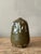 Olive Vintage Boho Original Studio Pottery Weed Vase For Sale - Image 8 of 8
