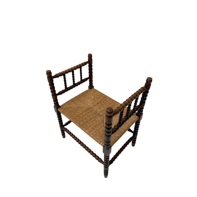 Jacobean Style Bobbin Stool, 1900s For Sale - Image 3 of 10