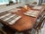 Hand-Carved Solid Mesquite Wood Dining Table For Sale In Tulsa - Image 6 of 10
