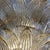 Mid-Century Modern Vintage Hanging Lamp in Gold Murano Glass from Barovier & Toso, 1950s For Sale - Image 3 of 4
