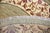 Ariana 5' Square Traditional Afghan Hand-Knotted Rug in Organic Bluish-Green For Sale In Los Angeles - Image 6 of 7