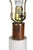 Mid 20th Century Danish Modern Style White Ceramic Table Lamp For Sale - Image 13 of 14