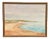 Svan Öberg, Coast, 1960s, Oil Painting on Canvas, Framed For Sale