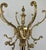 Vintage French Ornate Brass Coat Rack For Sale - Image 4 of 14