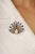 Gemstone Celestial Fan Brooch Pendant With Opal, Sapphires & Diamonds For Sale - Image 7 of 12
