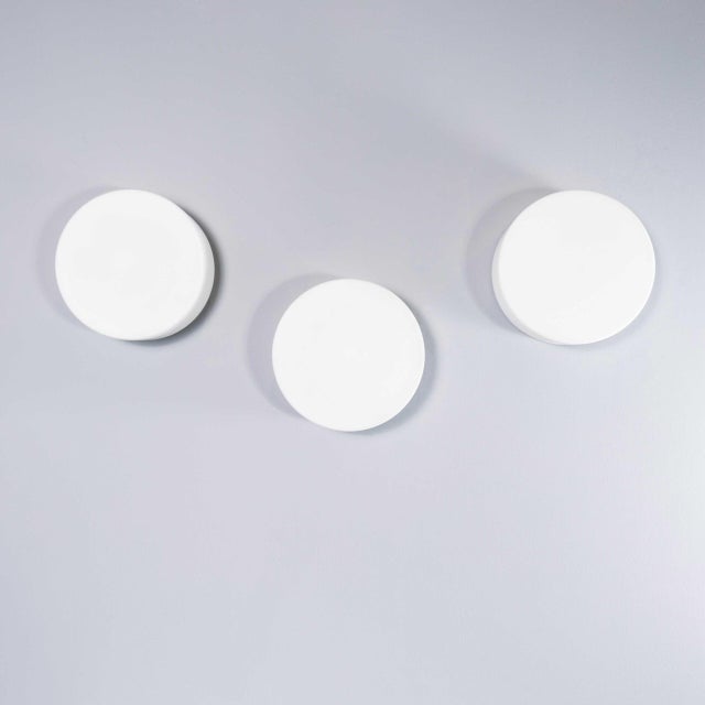 Czech Opaline Tapered Ceiling Lamp, 1950s For Sale - Image 6 of 11