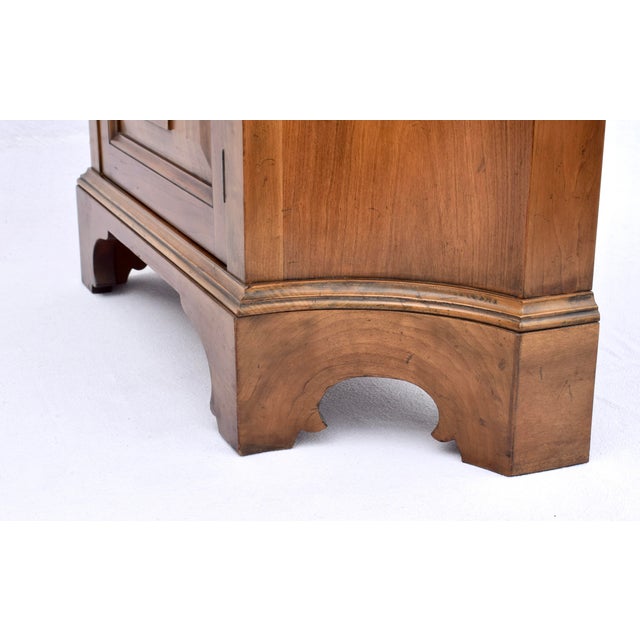 1960s French Cherry Console Commode Cabinet by Baker Furniture For Sale - Image 5 of 8