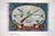 Traditional Watercolor Design for a Bar Area Rug W/ X'd Golf Club/ Shooting Gun & Champagne Bottles 1968 by George Wells (1906–1988) For Sale - Image 3 of 4