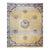 Antique Chinese Peking Rug, Handwoven Ningxia Medallion Pattern, Pale Yellow, 13' X 16' For Sale