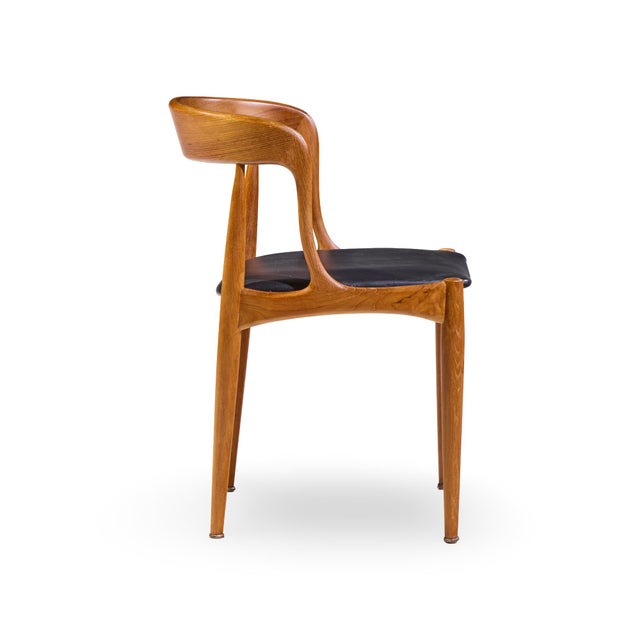 Wood Johannes Andersen for Uldum Møbelfabrik Mid Century Danish Teak Dining Chairs - Set of 6 For Sale - Image 7 of 10