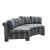 Milo Baughman Vintage Circular Sectional Sofa Attributed to Milo Baughman For Sale - Image 4 of 7