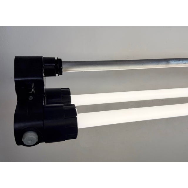 Industrial Grey Tube Light from Elektrosvit, 1970s For Sale - Image 12 of 18