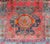 Mid 20th Century Vintage Caucasian Kazak Rug With Twin Medallions and Blue Border 3'9 X 6'1 For Sale - Image 5 of 12