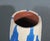 Tall Modern Geometric Patterned Clay Vase For Sale - Image 9 of 10