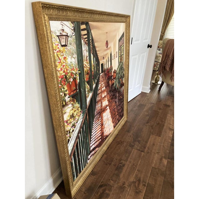 Realism "Sunlight" Painting by Altino Villasante For Sale - Image 3 of 4
