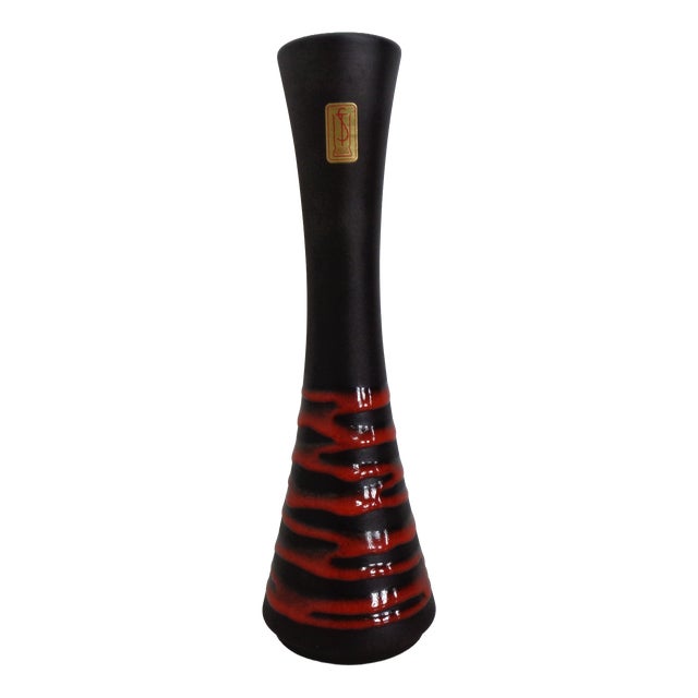 4125/4 Ceramic Vase from Steuler Keramik, Germany, 1950s For Sale