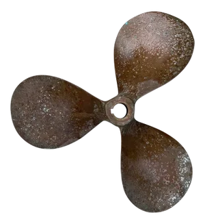 Late 20th Century Bronze Boat Propeller