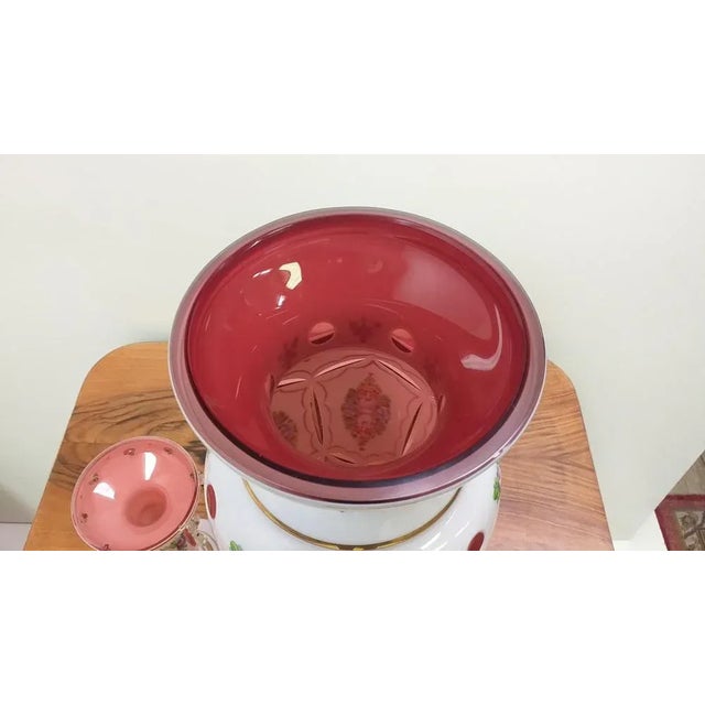 1960s Vase and Candleholders, Czechoslovakia, Set of 2 For Sale - Image 5 of 9