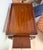 Henkel Harris Tea Table Two pull out side trays, a scalloped apron and Queen Anne feet. 30” x 19” x 26.5” h