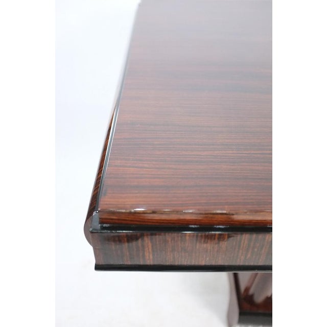 Vintage French Art Deco Dining Table by Jules Leleu, 1930s For Sale - Image 12 of 17